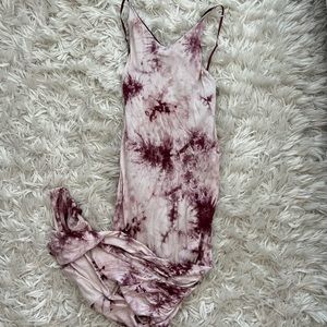 Brand new unworn boutique maxi dress with open back